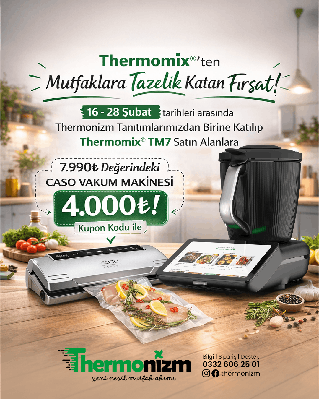 Thermomix®’ten mutfaklara tazelik katan fırsat!